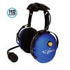 CH-10HME Over the head dual muff signature blue Cobalt headset with HME cord. 2 year HD warranty.
