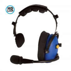 CH-15HME Single ear signature blue Cobalt muff headset with HME cord. 2 year HD warranty.