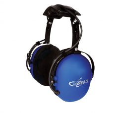 CH-30 Over-the-head dual muff listen-only headphone, w/ fixed 3.5 mm connector